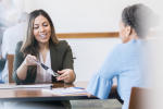 Credit Counselor Helping Individual